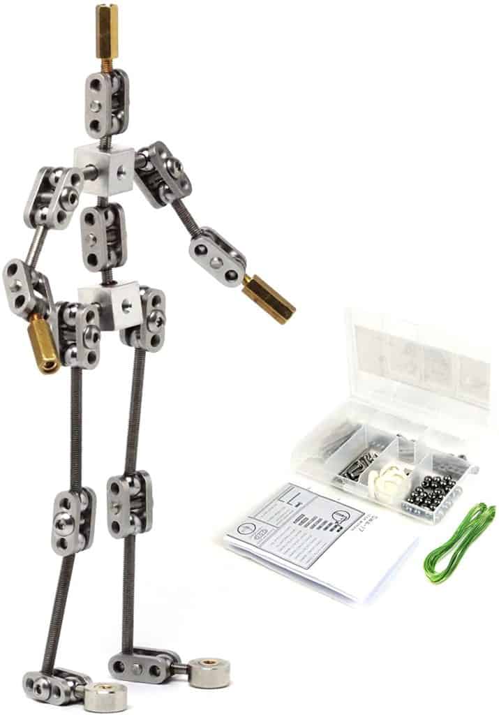 Diy Studio Stop Motion Armature Kits | Metalen poppenfiguur voor het maken van karakterontwerp
