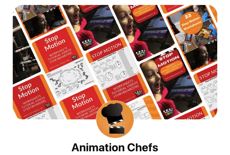 Animation Chefs pinterest-tavle for stop motion-karakterinspirasjon