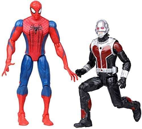 Superhero Action Figures, 10 Pack Adventures Ultimate Set, PVC Toy Madhori ekumisa kufamba mavara.