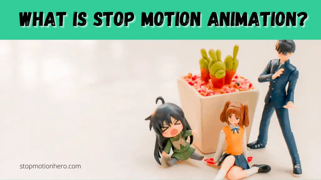 Che cos'è l'animazione in stop motion?