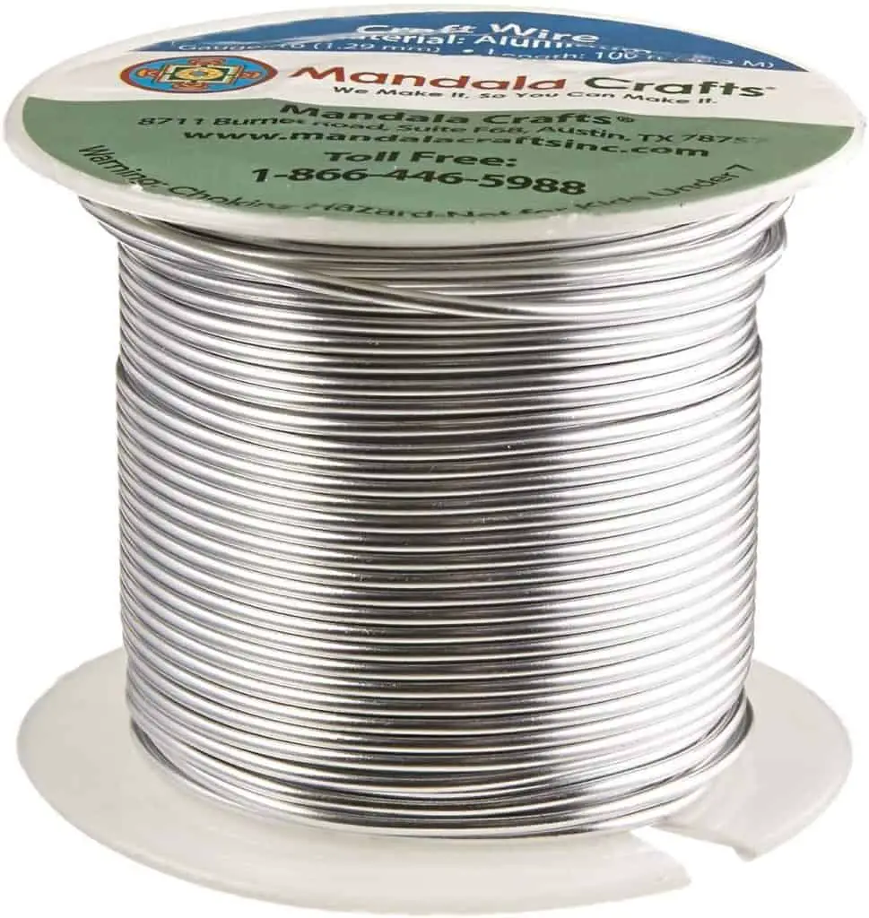 Best thick wire for armatures: Mandala Crafts Anodized Aluminum Wire