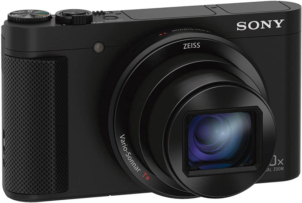 Найкраща компактна камера для зупинки - Sony DSCHX80:B High Zoom Point & Shoot