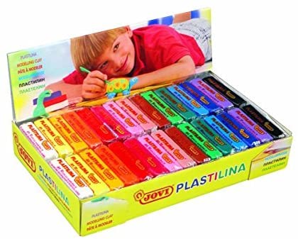 Plasticine set voor kinderen: Jovi Plastilina herbruikbare en niet-drogende boetseerklei