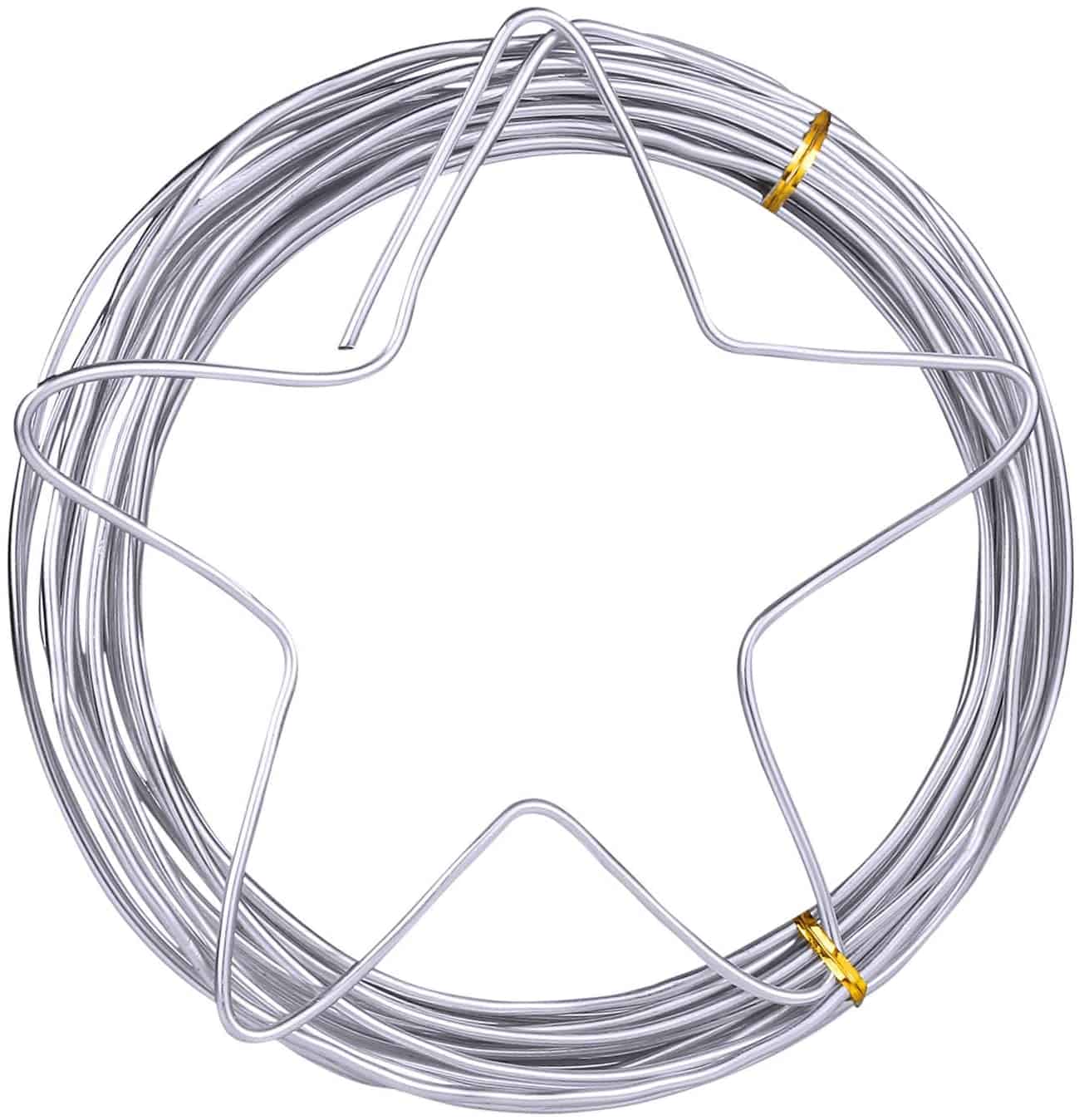 Best aluminum & best budget claymation armature wire- Silver Aluminum Wire Metal Craft Wire