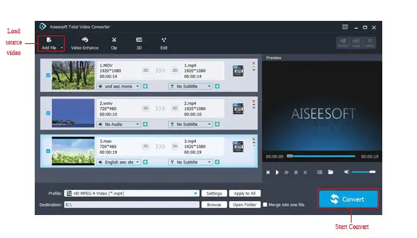 Aiseesoft - Beoordeling van totale video-omzetter