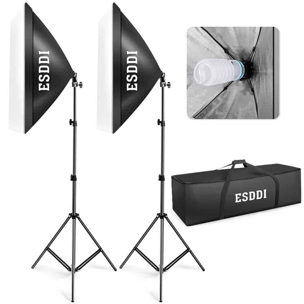 Esddi Softbox lighting set