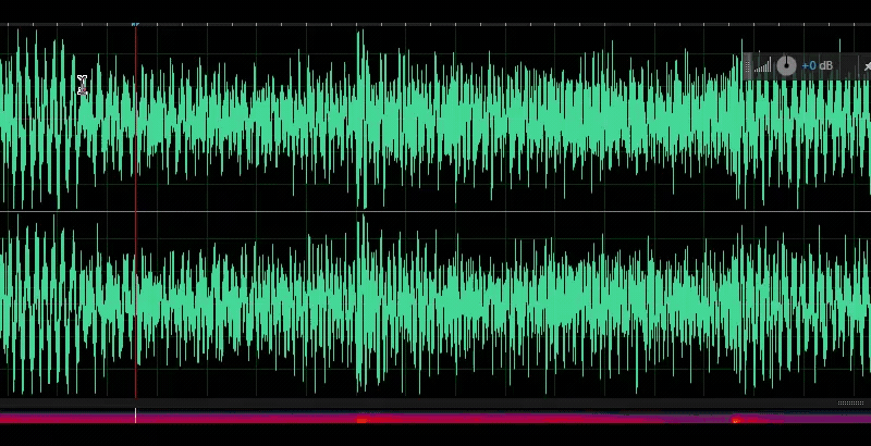 Učinek zmanjšanja šuma v Adobe Audition