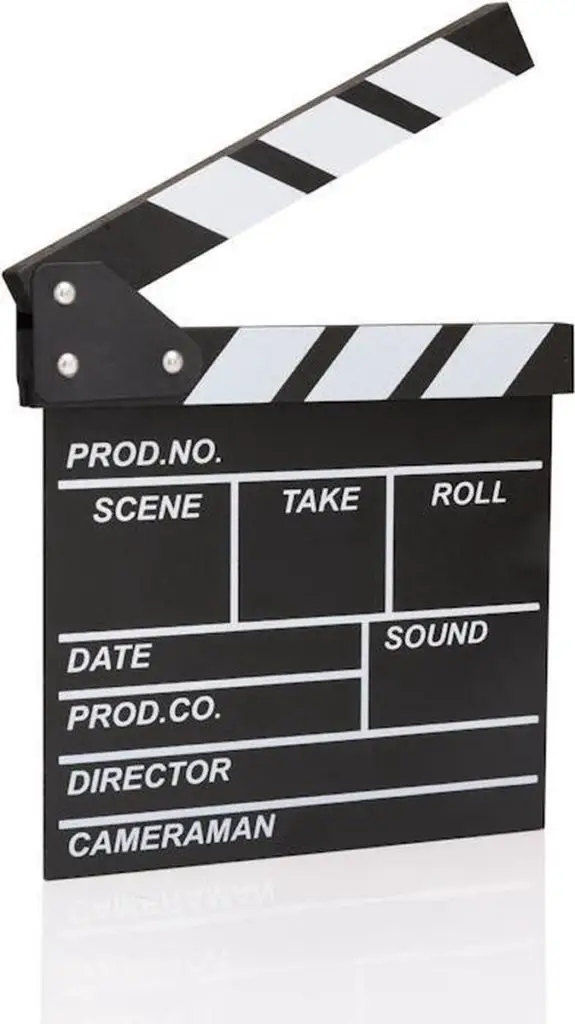 Overall bêste film board clapper: Decopatent