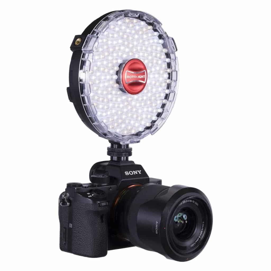 Rotolight NEO kamerada olan LED lampa