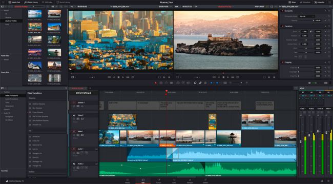 Best Free Video Editing Software: DaVinci Resolve