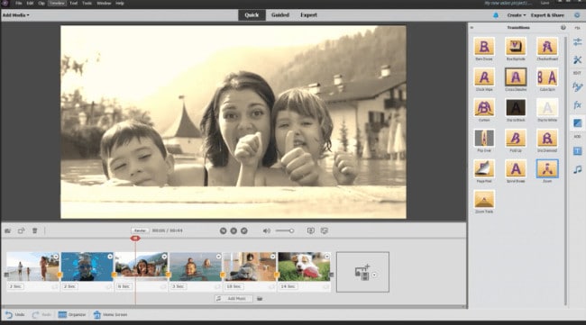 Best Video Editing Software for Hobbyists: Adobe Premiere Elements
