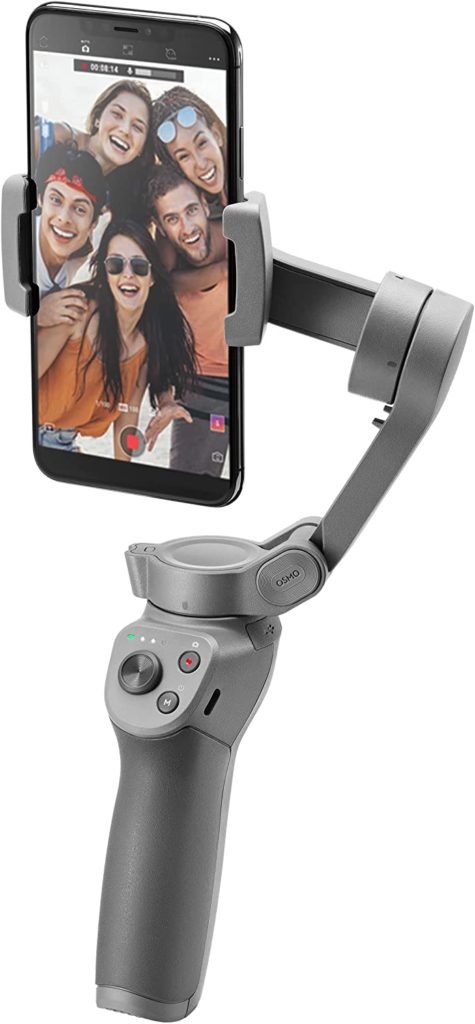 Gimbal Stabilizer แบบ 3 แกนแบบใช้มอเตอร์ที่ดีที่สุด: DJI Osmo Mobile 3