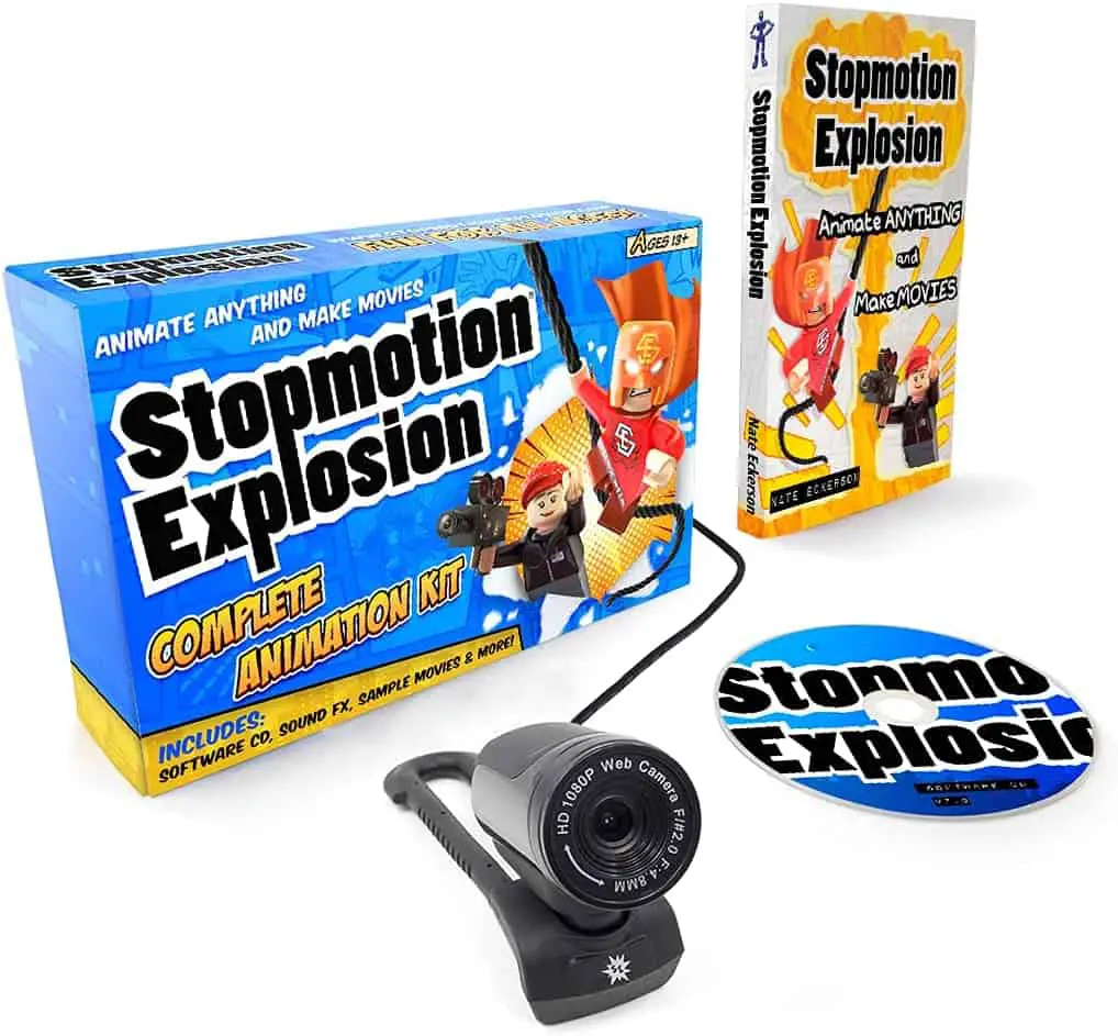 Best overall stop motion kit & best for adults & professionals- Stopmotion Explosion
