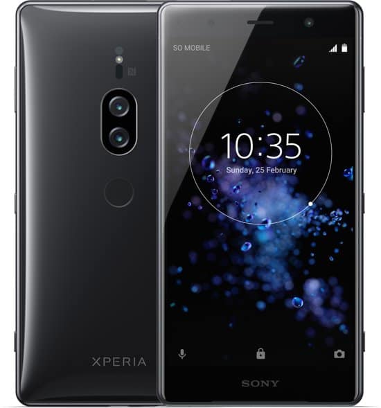 Beste smartphone voor video: Sony Xperia XZ2 Premium