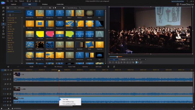 Best video editing software for movies: CyberLink PowerDirector