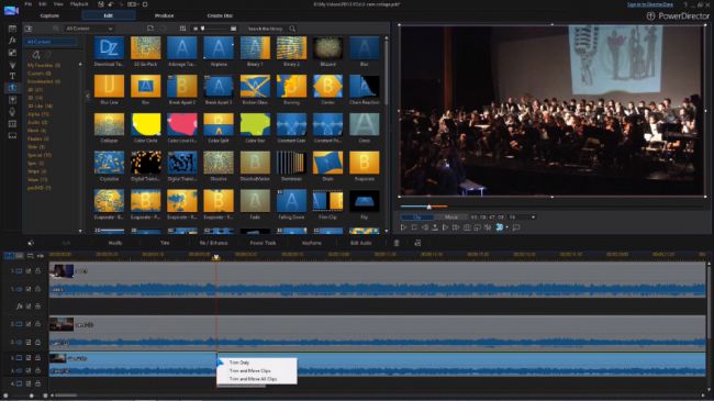 Beste videobewerkingssoftware voor films: CyberLink PowerDirector