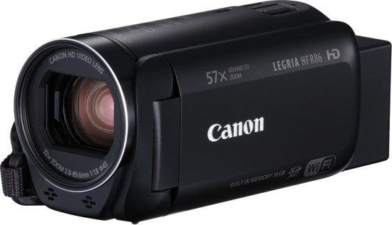 Beste videocamera voor sport: Canon LEGRIA HF R86