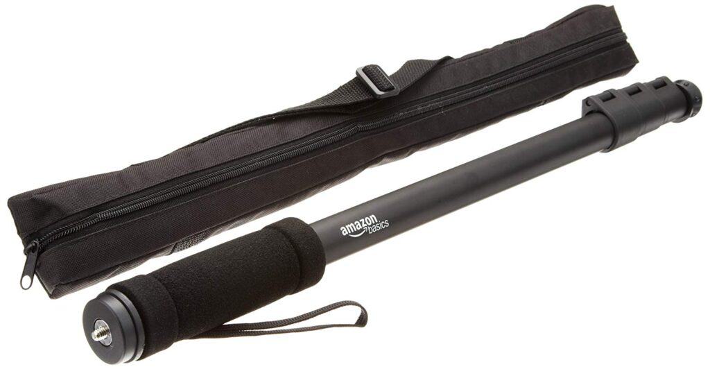 I-boom pole yexabiso eliphantsi: i-Amazonbasics monopod