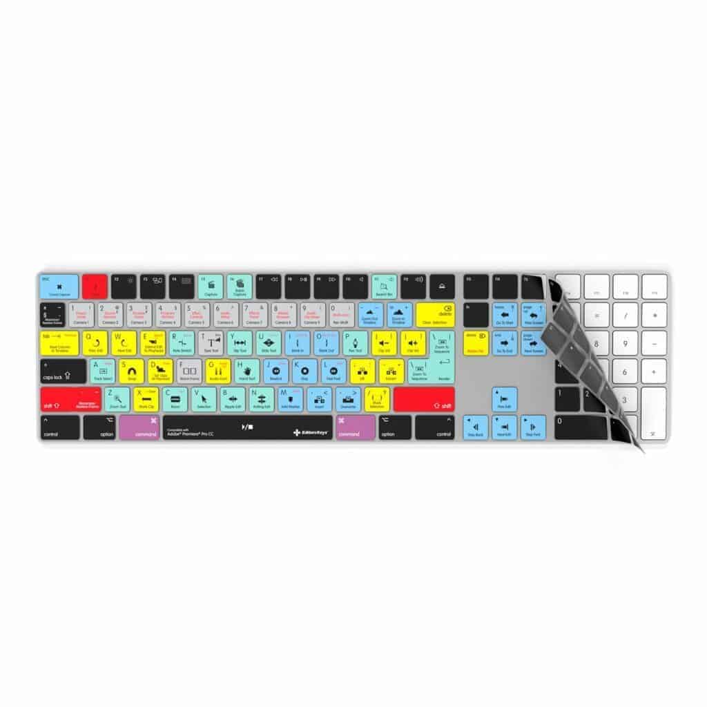 Editors Keys Premiere Pro keyboard stickers for mac keyboard