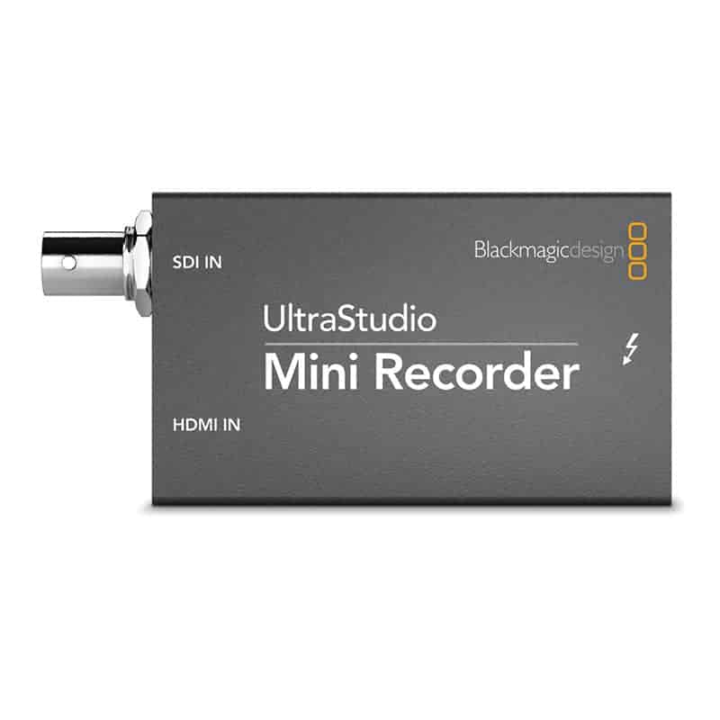 Recursos do minigravador Blackmagic Ultrastudion