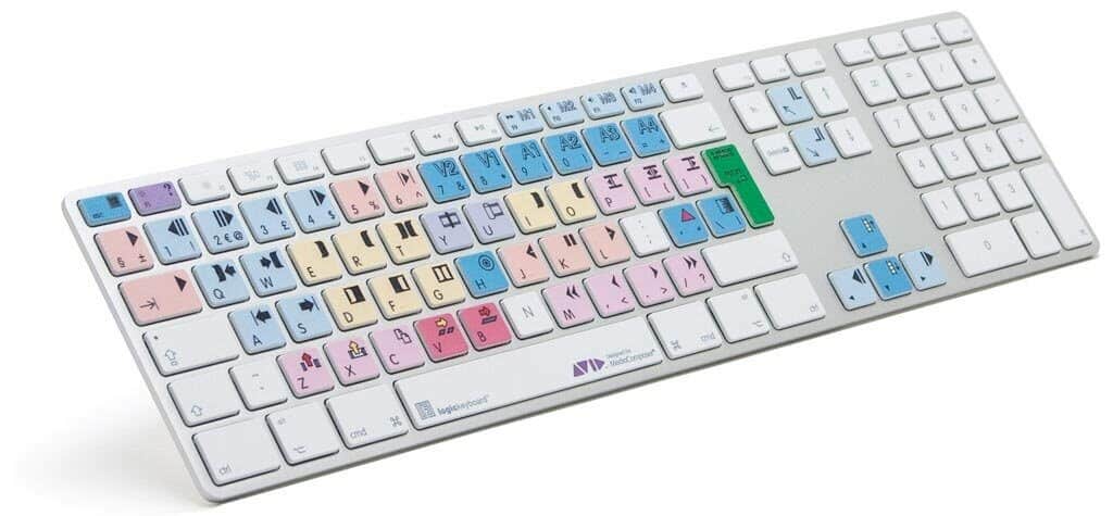 For Mac: LogicKeyboard Avid Media Composer UK Advance Keyboard