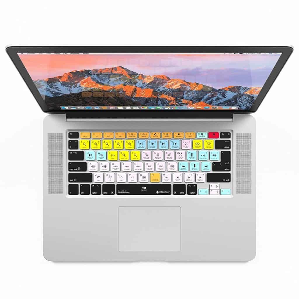 Bakeng sa iMac: Linotlolo tsa Bahlophisi Avid Pro Tools Keyboard Cover