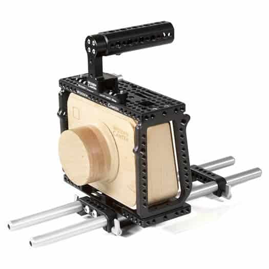 Most Versatile: Wooden camera cage kit