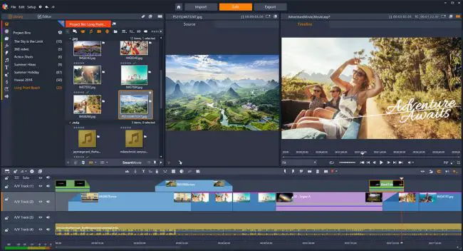 Meest eenvoudige videobewerkingssoftware: Pinnacle Studio 22