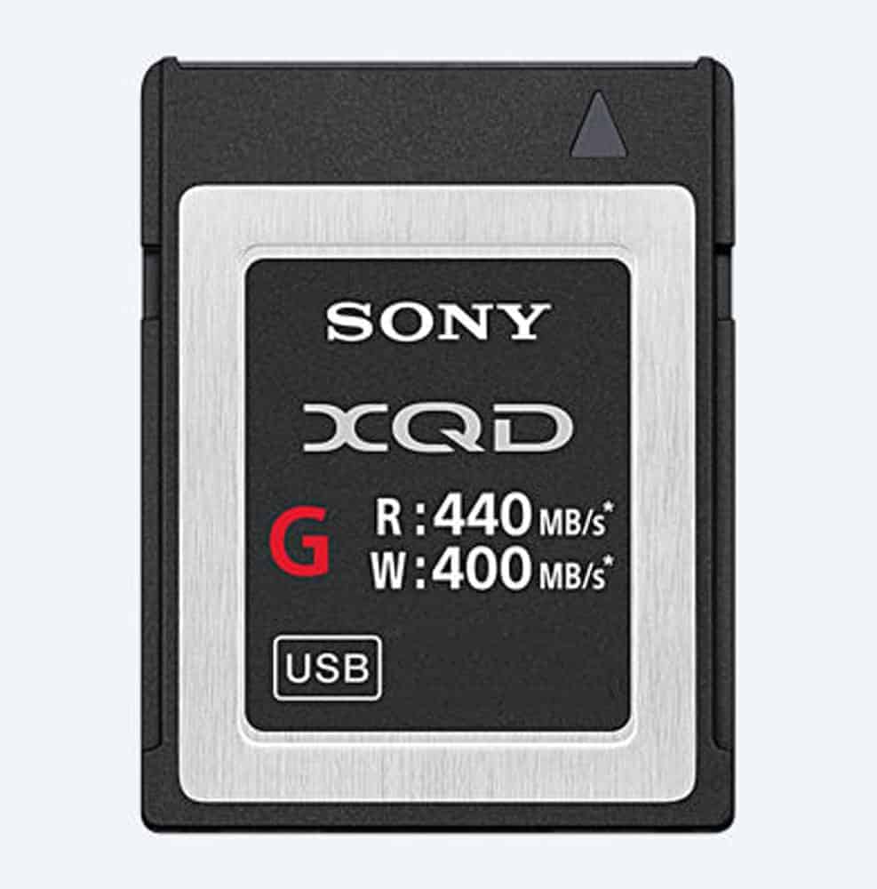 Sony Professional XQD G-시리즈 256GB 메모리 카드