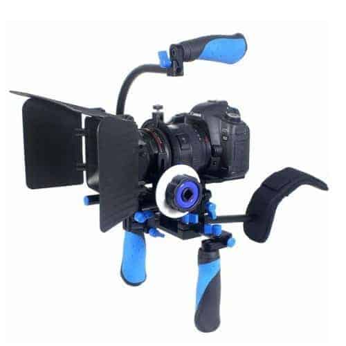 SunSmart DSLR Rig Movie Kit Schoudermontage Rig met Matte Box