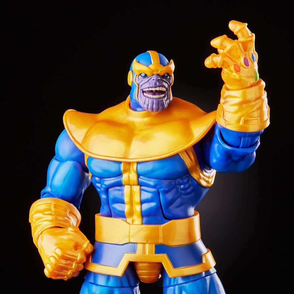 Best Marvel action figure for stop motion- Marvel Legends Series Thanos hand up