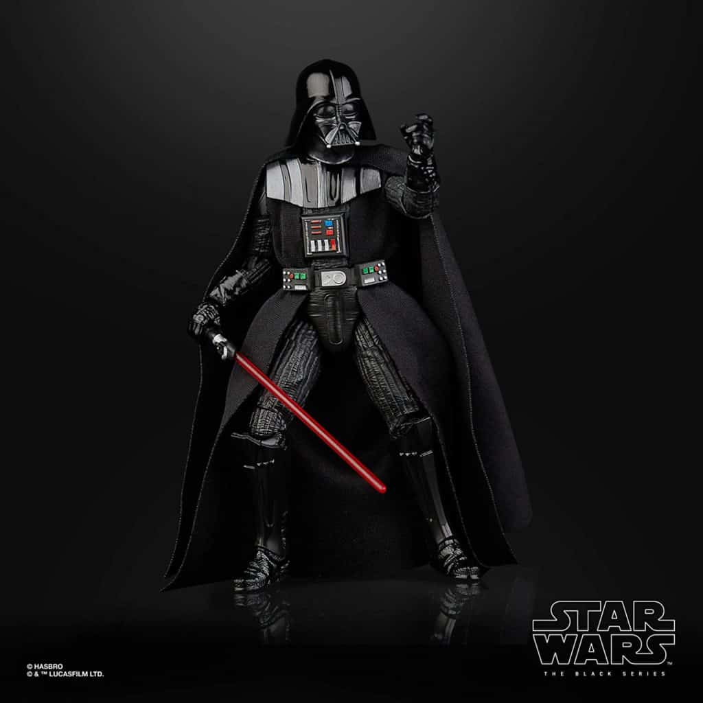 Best Star Wars stop motion action figure- Black Series Darth Vader with sword