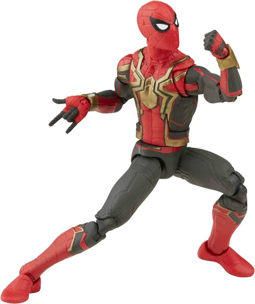 Pi bon figi aksyon sispann mouvman - Spider-Man Marvel Legends Series k ap deplase