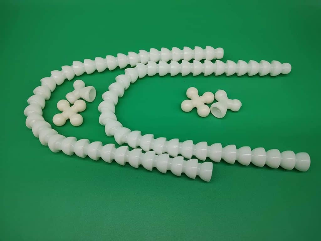 Beste plastic armatuurkit met connectoren voor stop motion: Jeton Ball Socket Flexible Armature + Chest Connectors