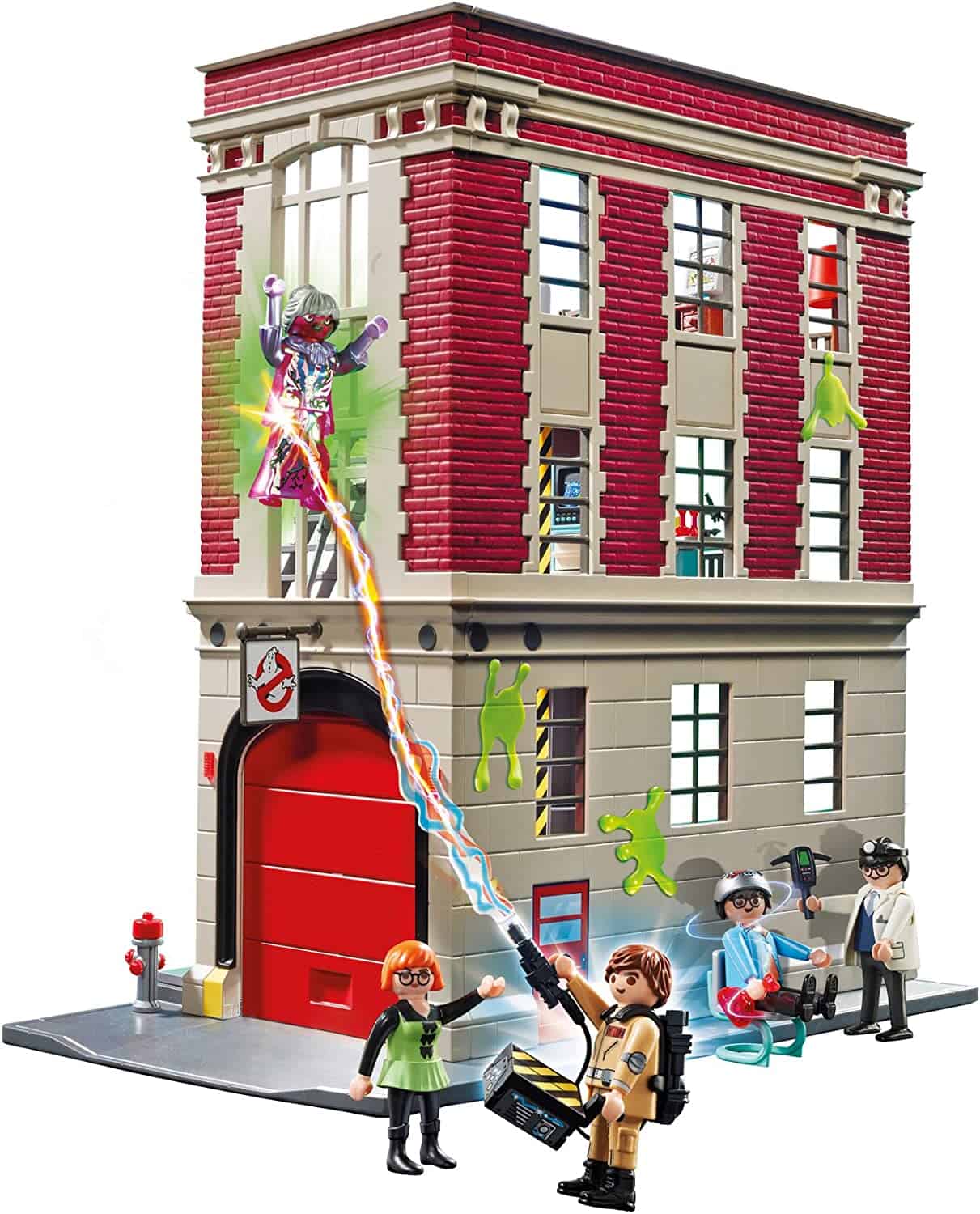 Best stop motion playset- PLAYMOBIL Ghostbusters Firehouse